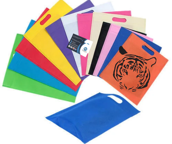 Printed D Cut Non Woven Bags